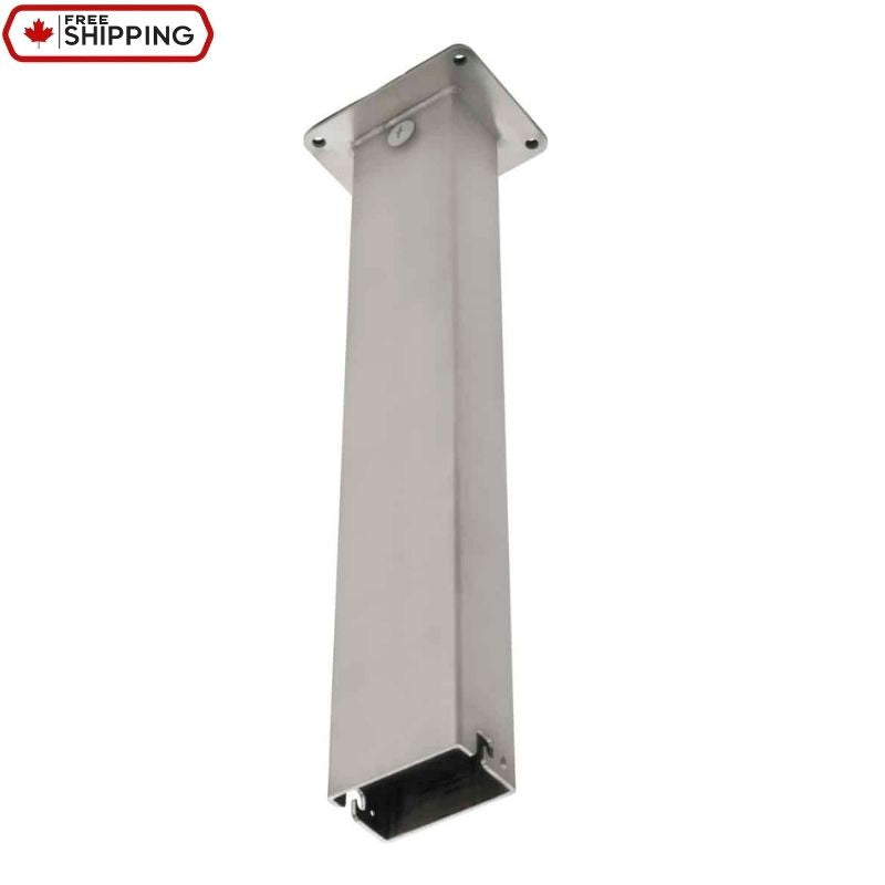 Clean view stainless steel suspension tube