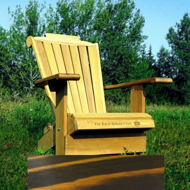 Rideau Back in Yellow Color outdoor with grass