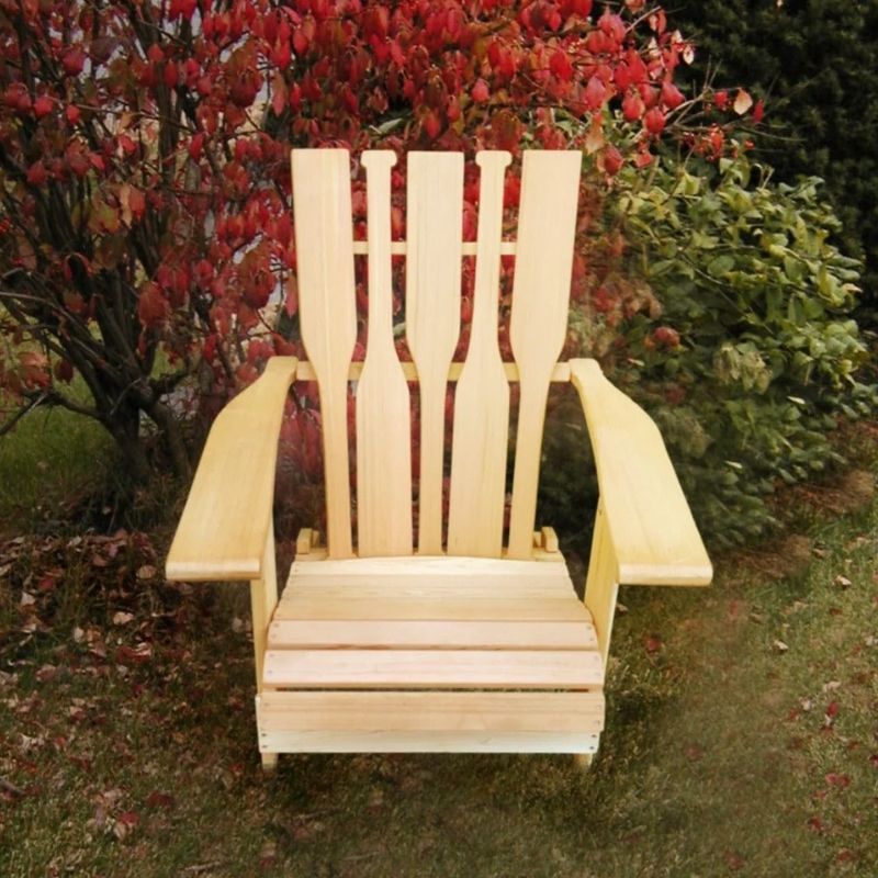 Customized Back Royal Adirondack Chair - Paddle Back Outdoor