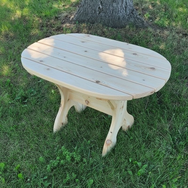 Oval Side Table