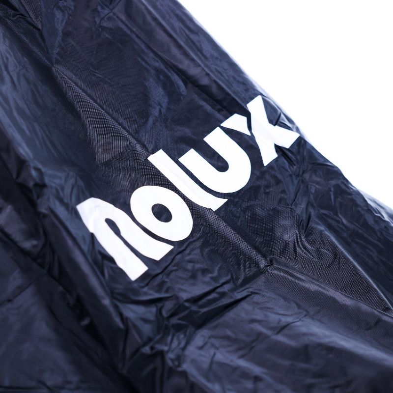 Rolux Reel Mower Cover - clean close up view  logo