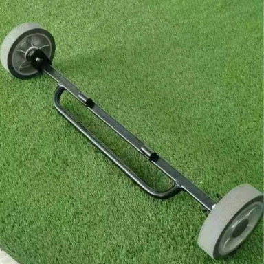 Rolux Transport Wheels - close up top view on grass