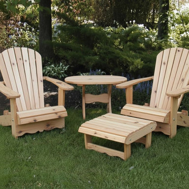 Royal Patio Set on grass - unstained