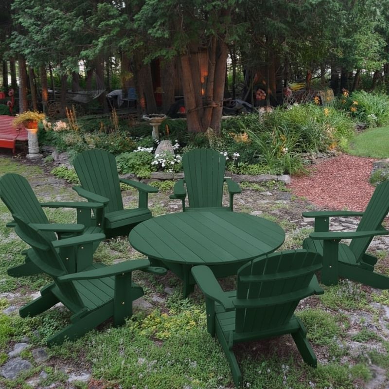 Turf green Royal Social Set for 6 set in a garden