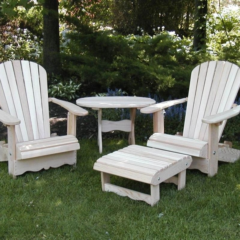 adirondack chair patio set