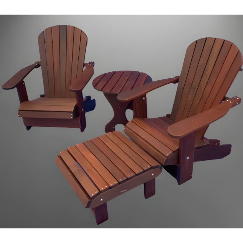 adirondack chair patio set