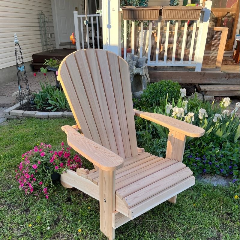 Royal Upright Adirondack Chair, Easiest To Get In And Out Of, Partial Kit (Large)