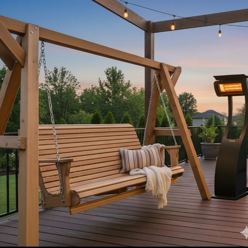 Porch Swing Comfort Bundle