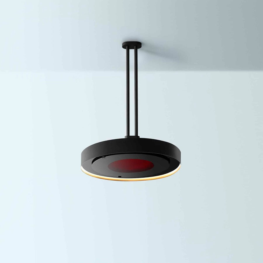 Bromic Eclipse Twin Pole Pendant Electric Heater