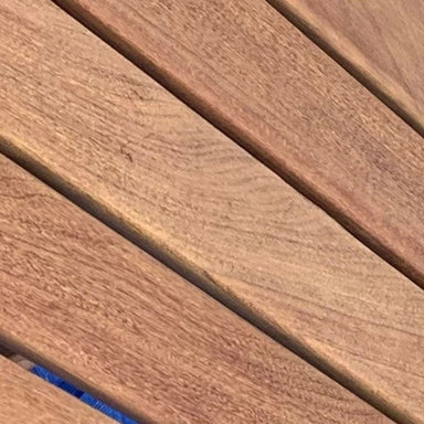 Close-up of Brazilian Walnut with a visible grain pattern