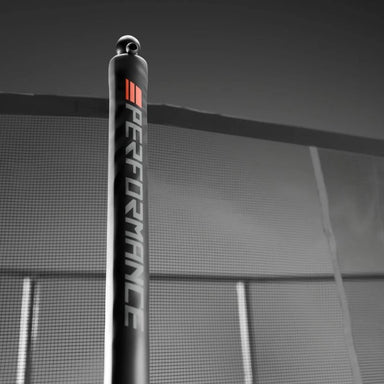 ACON 16HD Pro Rectangular Trampoline with Net and Ladder - Close up view Performance