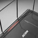 ACON 16HD Pro Rectangular Trampoline with Net and Ladder - Top view mat and logo