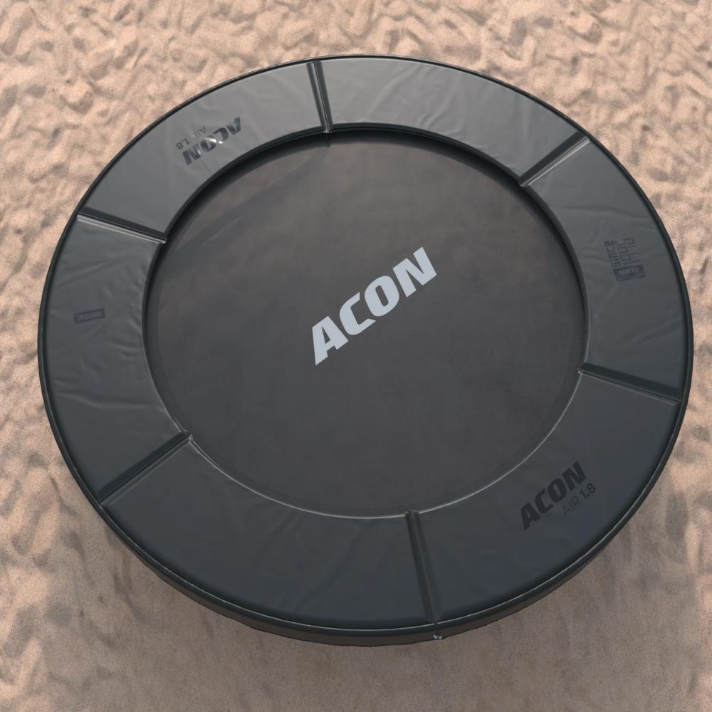 ACON Air 2022 1,8m Trampoline Black Edition -  top view