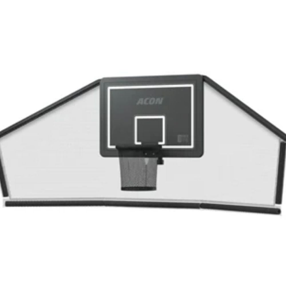 ACON Air Basketball Hoop with Back Net for Round Trampolines