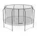 ACON Premium Enclosure attached to the trampoline.