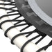 ACON Fit 1.12m Round Rebounder White Fitness Trampoline with Handlebar - Top Close Uo View Bungee Showcase