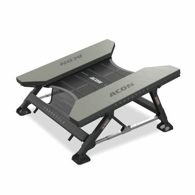 Acon Freestyle Mini Trampoline set at its 10-degree angle, top view