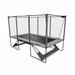 Image of the Performance Mat installed to an Acon X trampoline, Grey