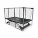 ACON X 17ft Rectangular Trampoline with Net and Ladder, Black. & 10111-X-BL