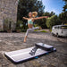 Woman Jumping on ACON Airtrack and ACON Airblock