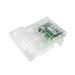 Landscape view of heat expansion board on a white background