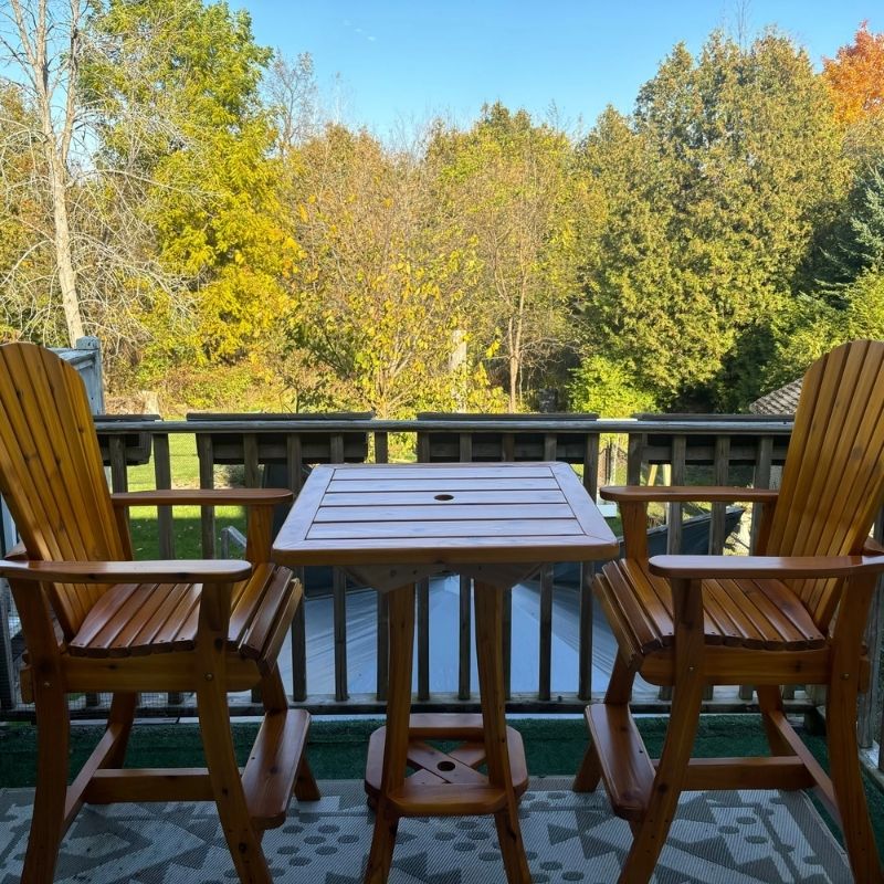 Bistro Set Comfort Bundle