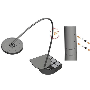 Bromic Arm Screws & O-Ring Kit for Eclipse Portable - clean full set view