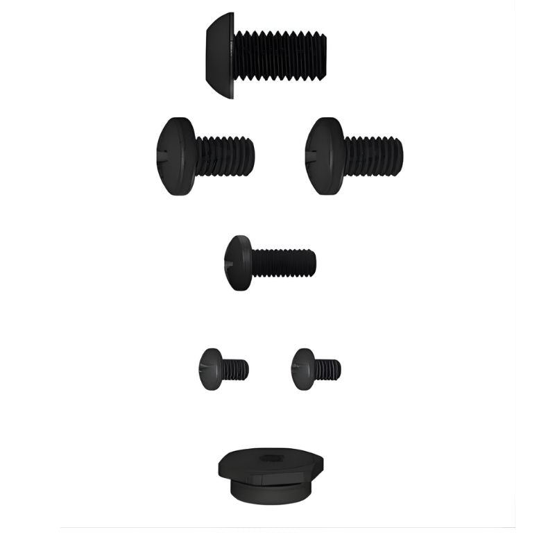 Bromic Eclipse Wall Mount Screw Set - clean full set view