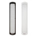 Bromic Front Cover For Tungsten Smart-heat Electric - Clean front view black and white cover