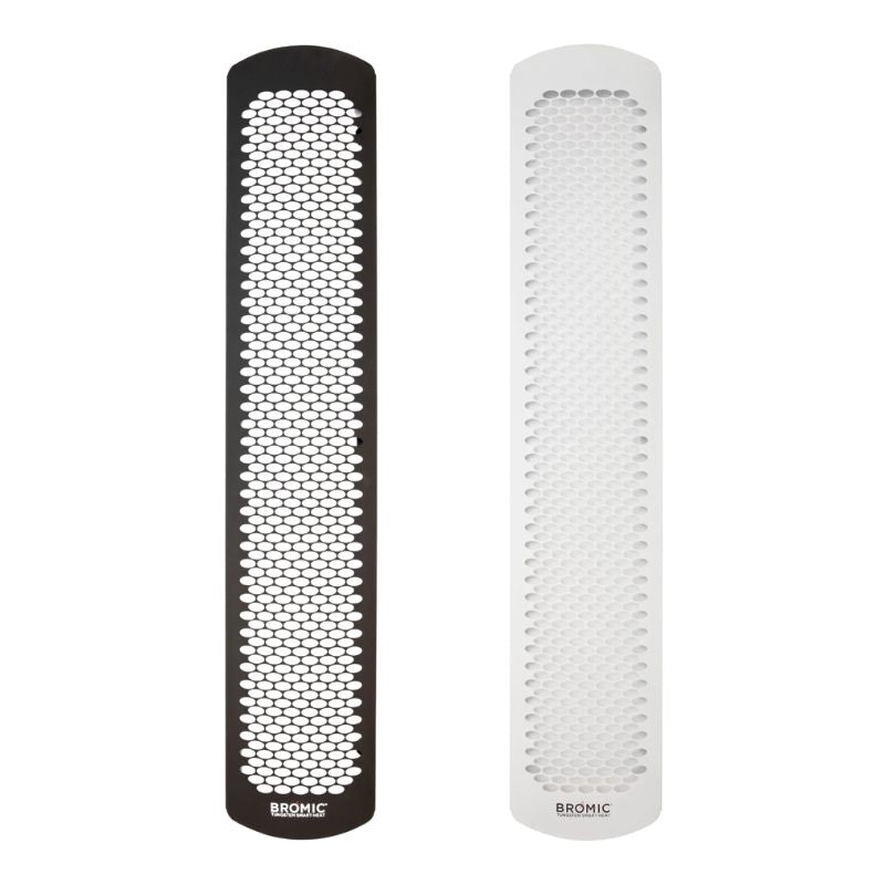 Bromic Front Cover For Tungsten Smart-heat Electric - Clean front view black and white cover