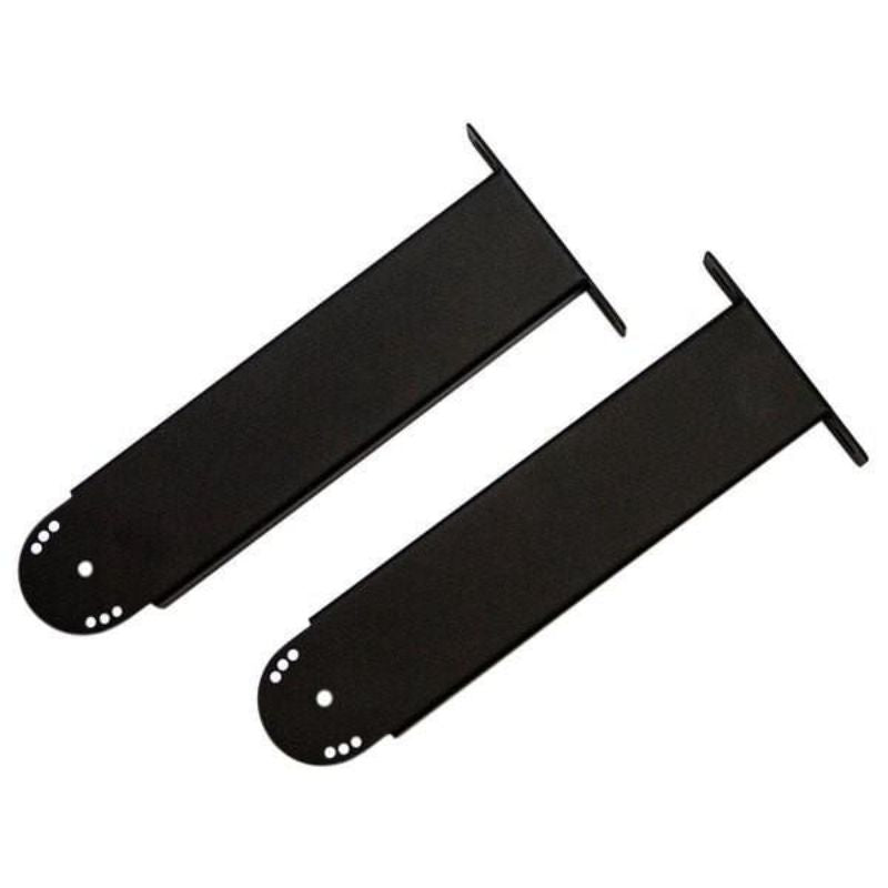Bromic Mounting Bracket Tungsten Smart-Heat Electric Heater - clean close up view- black
