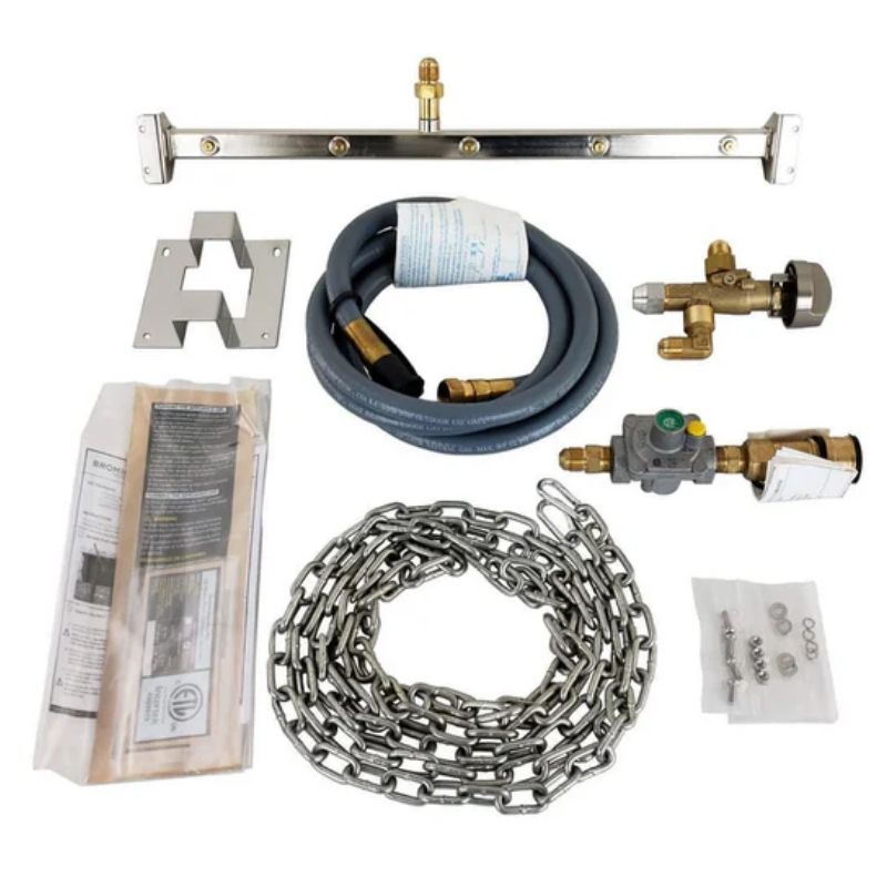 Bromic Natural Gas Conversion Kit for Tungsten Portable - full set view