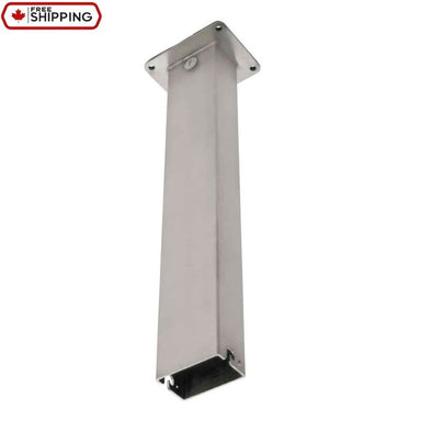 Clean view stainless steel suspension tube
