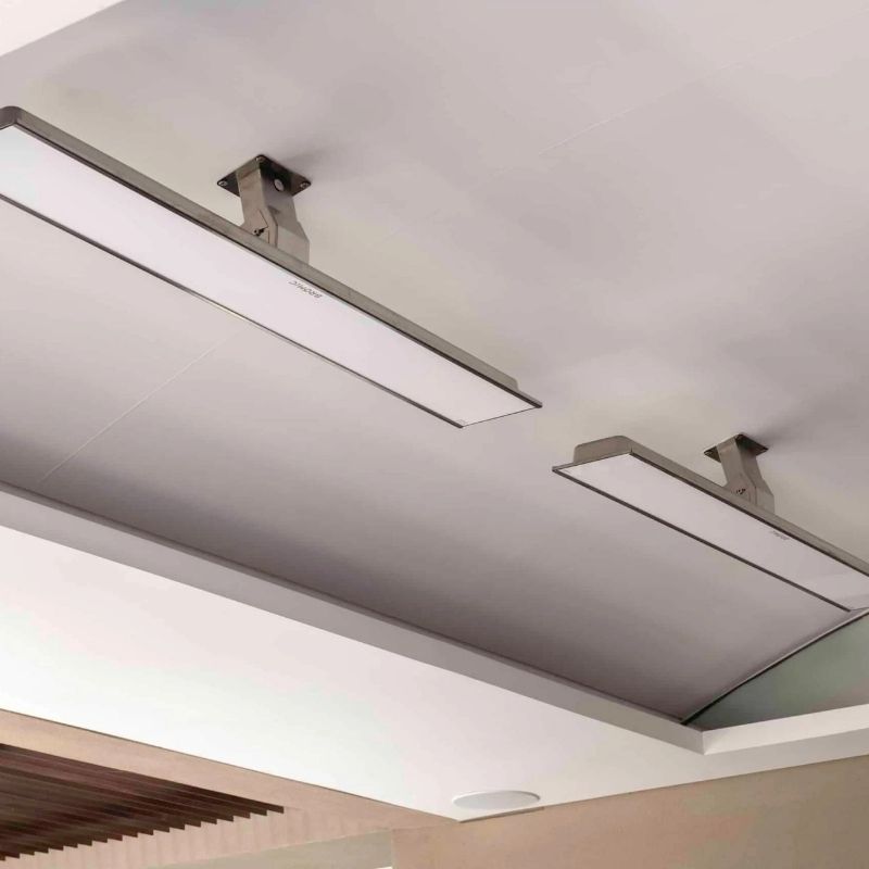 White Face Electric heaters with Suspension tubes
