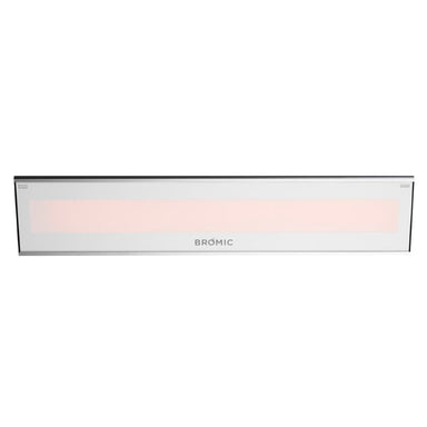 Bromic Platinum Electric white variant heater on a clean white background