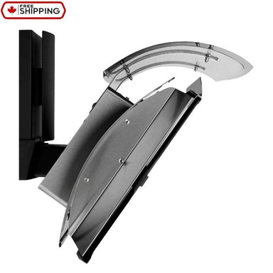 Bromic Platinum/Tungsten Gas Mounting Bracket - Side view in grey background