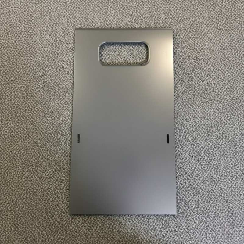 Bromic Rear Cylinder Cover for Tungsten Portable Heaters - front view