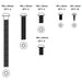 Bromic Screw Set for Tungsten Portable - complete set sketch view