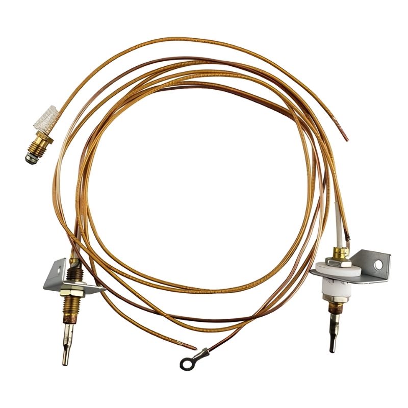Bromic Thermocouple Assembly for Tungsten Portable - clean close up view