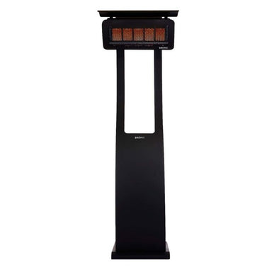 Bromic Tungsten Portable Heater Front in Black