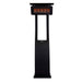 Bromic Tungsten Portable Heater Front in Black