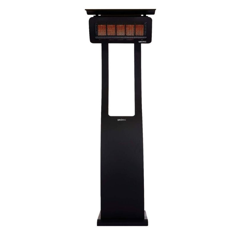 Bromic Tungsten Portable Heater Front in Black