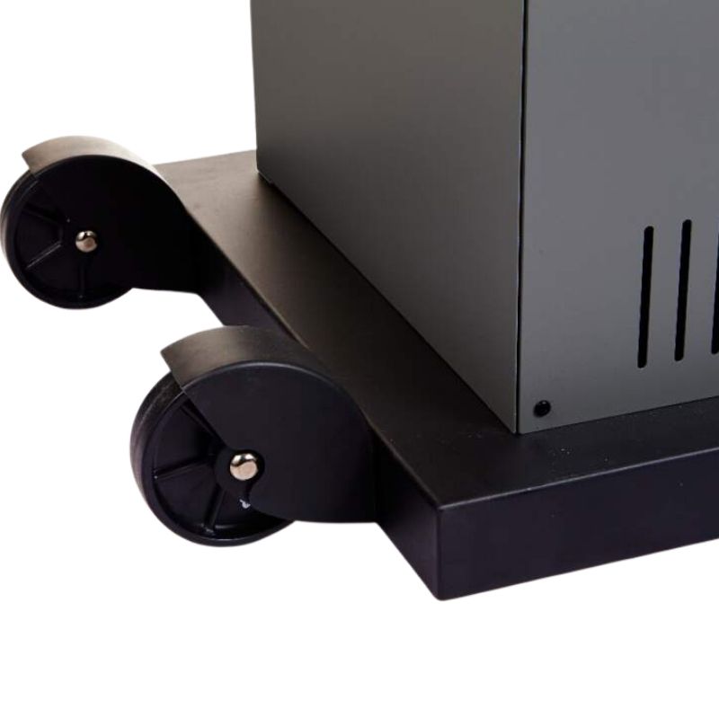 Tungsten Portable Gas Fired Heater Cabinet Wheels