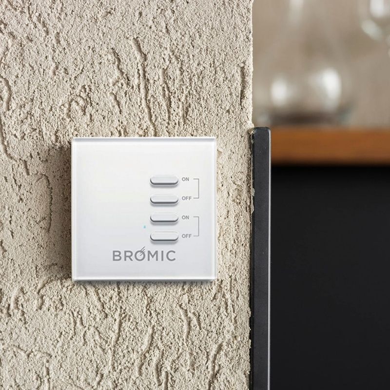 Smart Heat On/Off Wireless Remote control, Colour White, Wall mounted