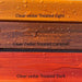 Customized Back Royal Adirondack Chair - Three finish clear cedar