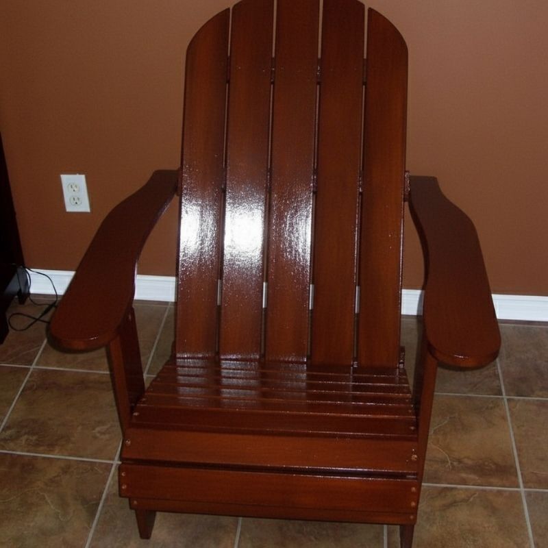 Customized Back Royal Adirondack Chair