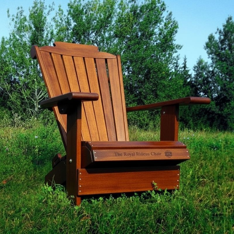 Customized Back Royal Adirondack Chair