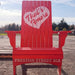 Red colored Customized Giant with 'That's Amore' heart design and 'Preston Street BIA' text.