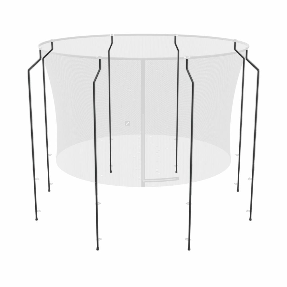 Placements of the premium enclosure poles