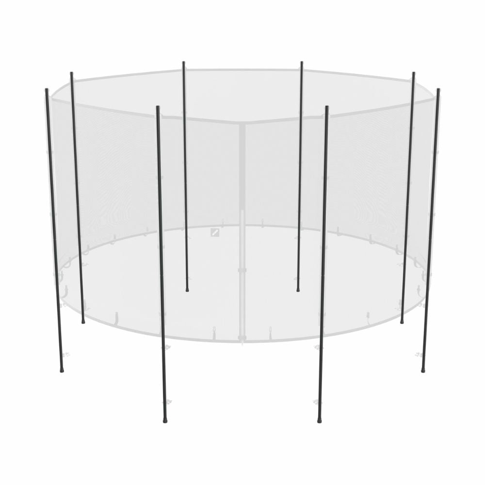Picture that highlights the Enclosure poles in ACON Standard enclosure